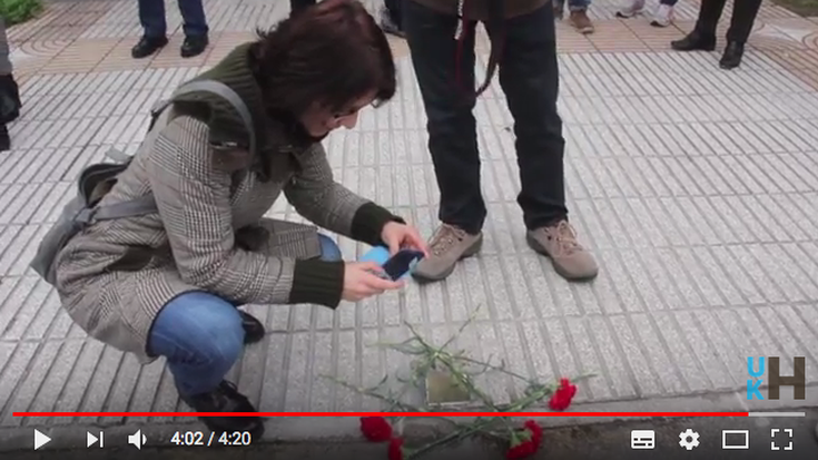 Bideoa: Maria Gesalagari eta Jose Hernandezi omenaldia 2015ean