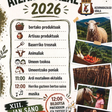 Jan Sano eta Bizi Pozik azoka