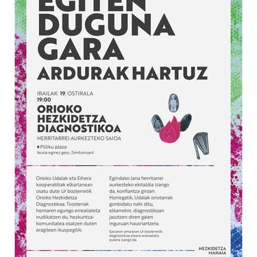 Aurkezpena: 'Orioko Hezkidetza Diagnostikoa: Ur bazterretik'