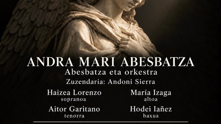 'Requiem' kontzertua, Andra Mari abesbatzarekin