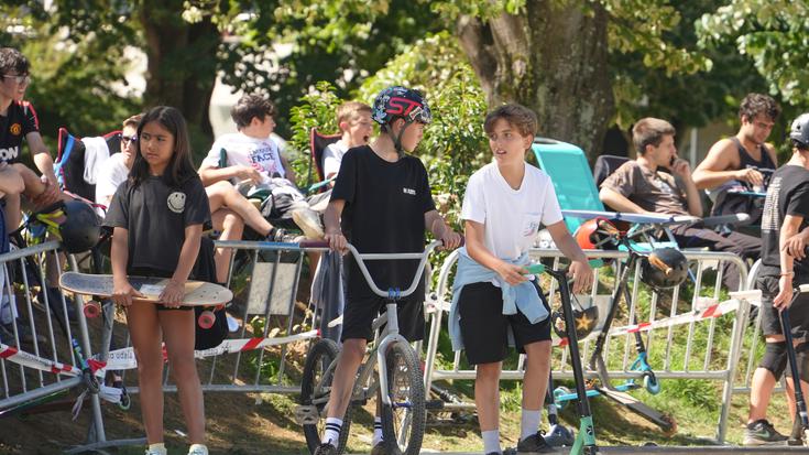 Giro paregabean hasi dute skate parke berriaren inaugurazio festa