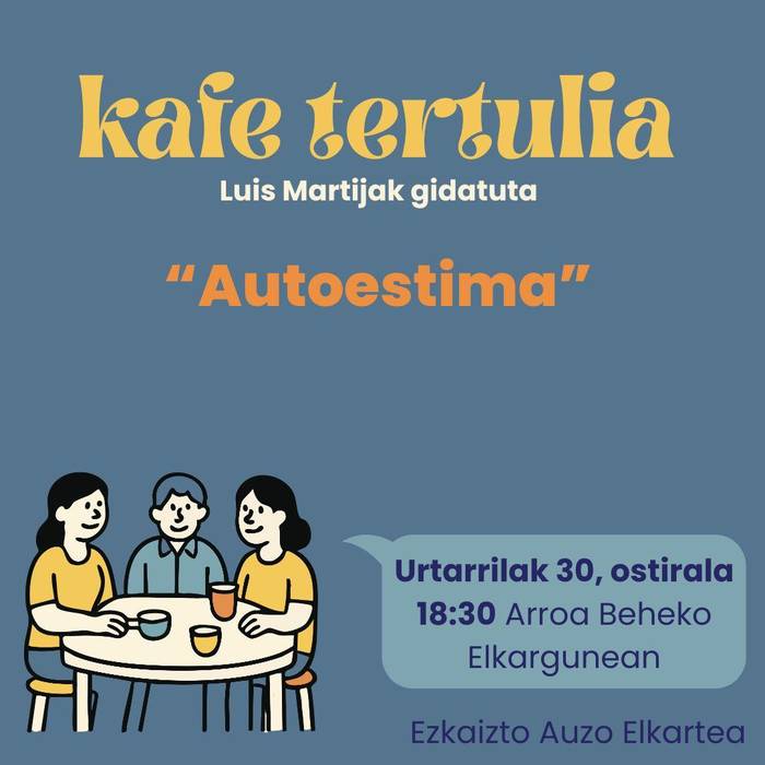 Kafe tertulia: 'Autoestimua'