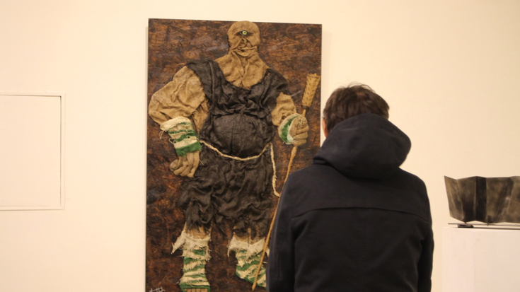 Gaur da Iñaki Olazabalen omenezko erakusketa ikusteko azken eguna