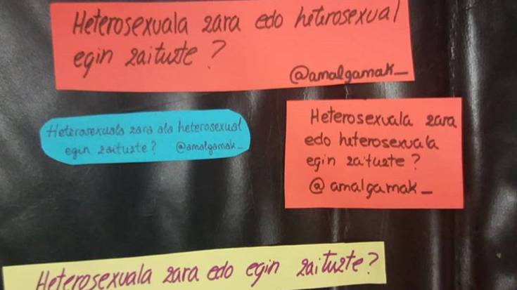 LGTBI+ komunitatearen inguruko hausnarketak jaso nahi ditu Amalgamak taldeak