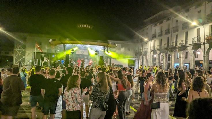 Pala partida profesionalak eta Zatekeen taldearekin erromeria, Santio eguna borobiltzeko