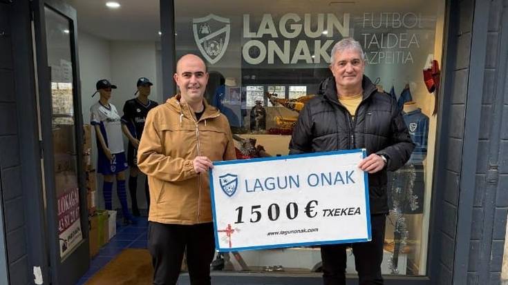 Lagun Onakek eman du bere Gabonetako saria