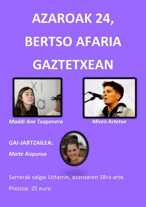 Bertso afaria