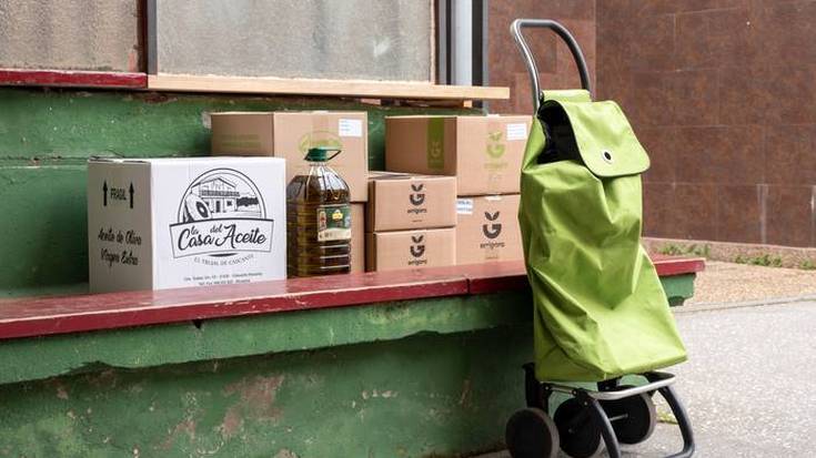 Ostiraletik aurrera, Errigorako 2.660 litro olio eta eta 351 janari kaxa banatuko dizkiete eskatzaileei