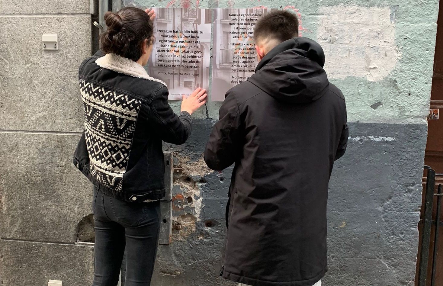 Martxan da Zaparraie Azpeitiko euskara taldea, kontzientzian eragiteko prest