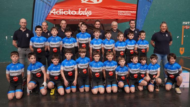 23 gaztetxok osatzen dute aurtengo Zarauztarra Txirrindulari Elkartea