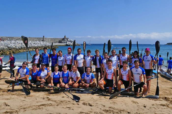 Ikuskizuna izan zen atzo Urola ibaiaren igoera-jaitsieran