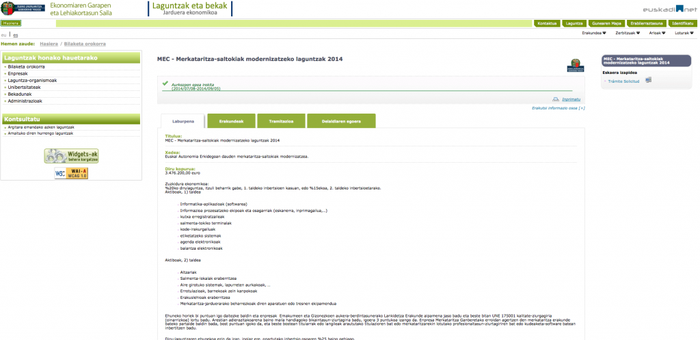 Eusko Jaurlaritzak saltokien egokitze lanetarako diru-laguntza epea zabalduko du bihar