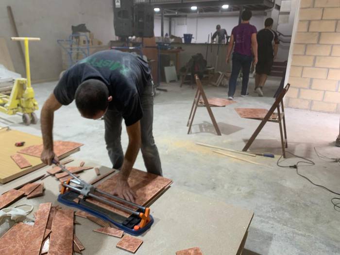 Gaztetxe berria atontzen jarraitzeko auzolana egingo dute bihar