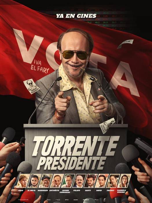 Zinema: 'Torrente presidente' filma