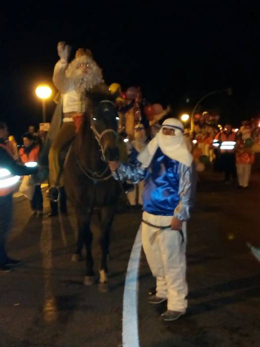 Motxenekua zaldi taldea Getariako Kabalgatan