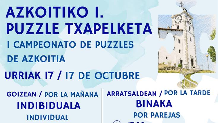 Txapelketa: Azkoitiko I. Puzzle Txapelketa