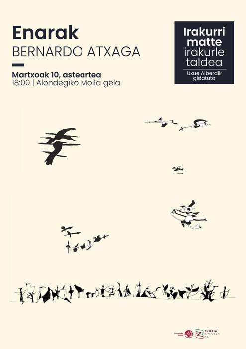 Irakurle taldea: Bernardo Atxagaren 'Enarak'