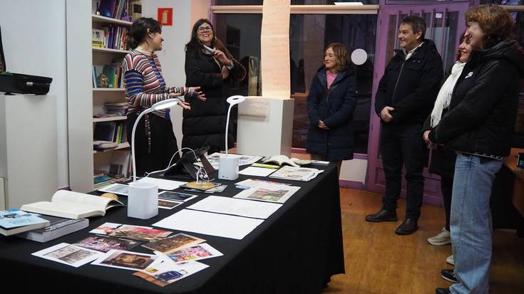 Malen Etxearen historia artelan bihurtzen duen erakusketa zabaldu dute