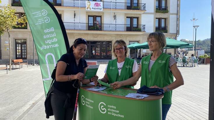 Minbizia dutenei zuzendutako jarduerak, aurki Zarautzen