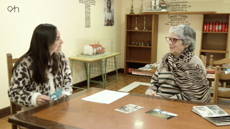 Josefina Aranburu da 'Dabilen harriari' saioko aste honetako protagonista