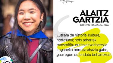 Orioko hamalaukoa: Alaitz Gartzia