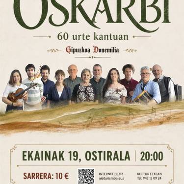 Kontzertua: Oskarbi taldea, 60 urte kantuan