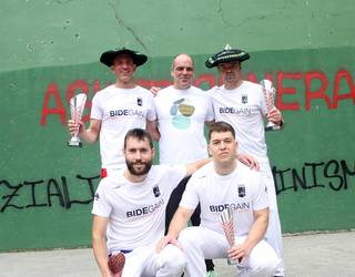 Pilota Goxoko Gipuzkoako Txapelketa irabazi du Iñaki Iparragirrek