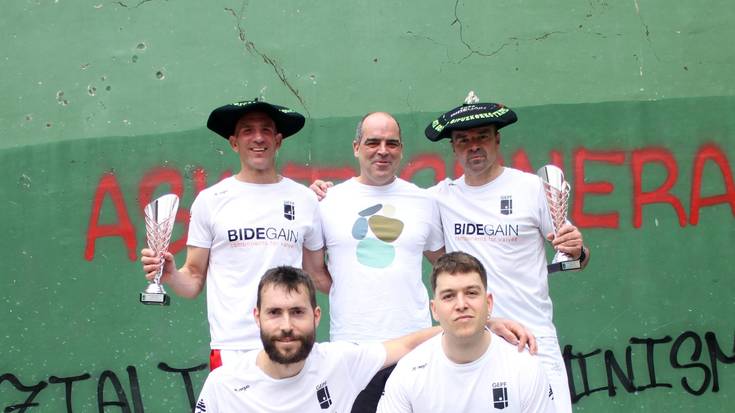 Pilota Goxoko Gipuzkoako Txapelketa irabazi du Iñaki Iparragirrek