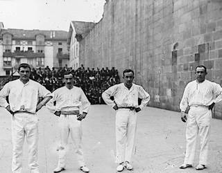 1918. urteko modako pilotariak, Goiko Losan