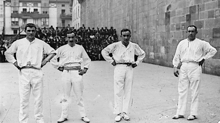 1918. urteko modako pilotariak, Goiko Losan