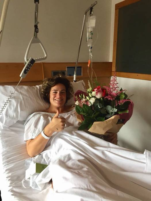 Marina Agoues Eibarko jokalaria, min hartuta