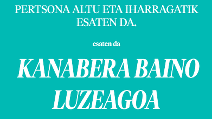 Kanabera baino luzeagoa