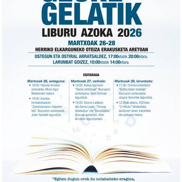Geure Gelatik liburu azoka