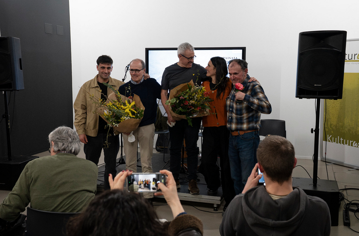 Lehen lana jendaurrean aurkeztu du Karlos Iriartek