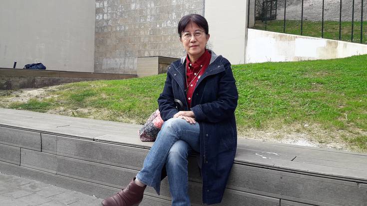 Hiromi Yoshida: Zumaiako hizkera ikertzen dabilen japoniarra