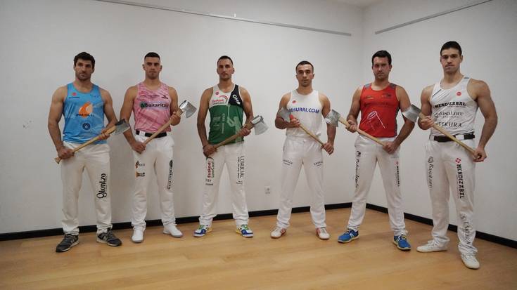 Aizkolarien Euskal Herriko txapel nagusia izango da jokoan igandean, Azkoitian