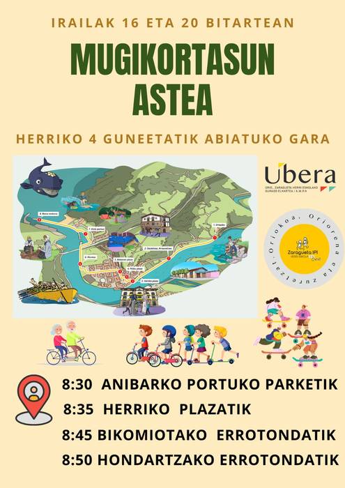 Mugikortasun Astea Zaragueta Herri Eskolan