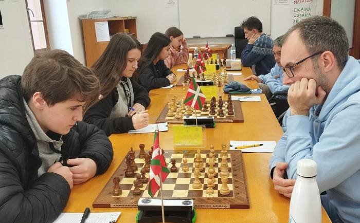 Jardunaldia beltza izan da Anaitasuna Kakute xake taldearentzat