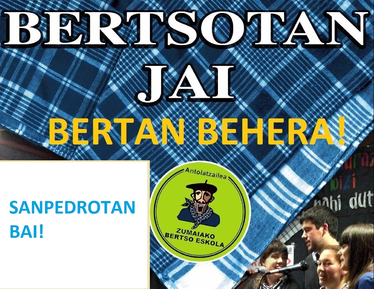 Bertan behera geratu da BERTSOTAN JAI saioa