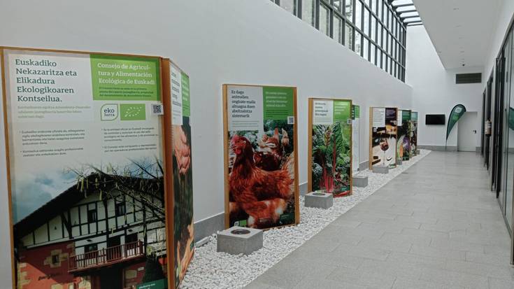 'Elikadura ekologikoarekin dena hobetzen da' erakusketa zabalduko dute bihar
