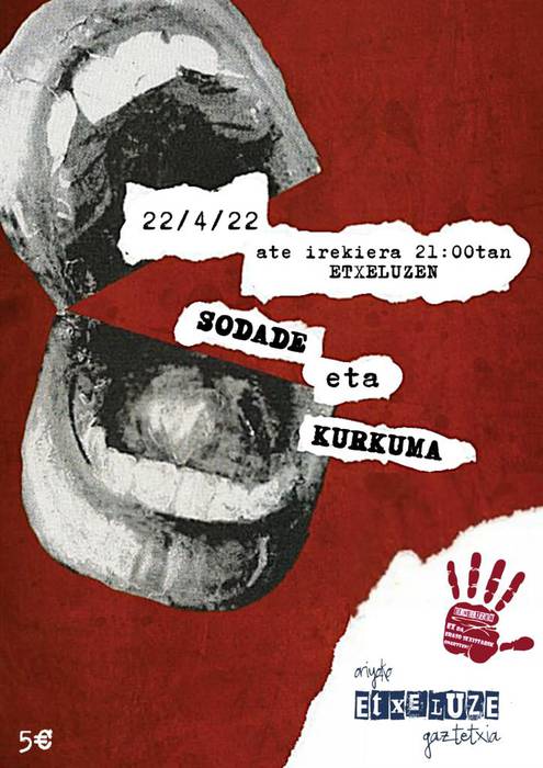 Sodade eta Kurkuma taldeen kontzertuak