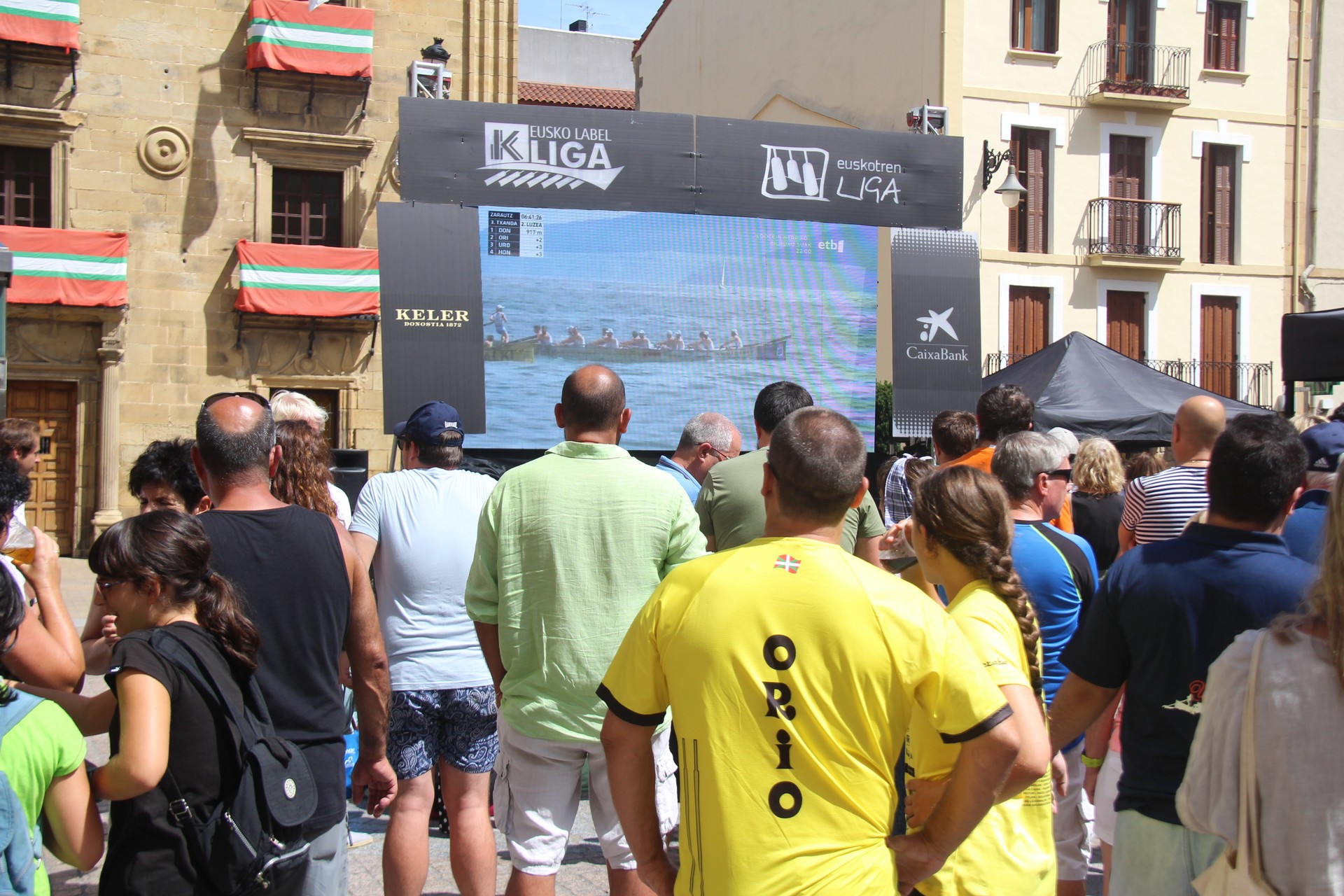 Laugarren izan da  Orio Orialki ikaragarrizko lehia egon den Zarauzko Banderan