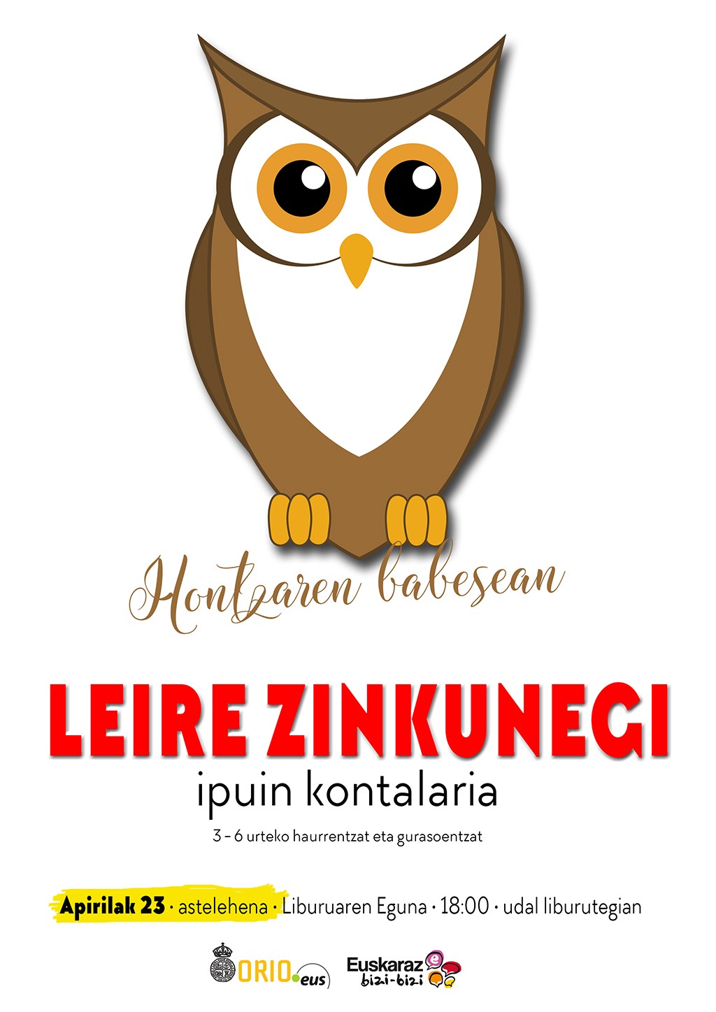 Leire Zinkunegi oriotarra ipuin kontari