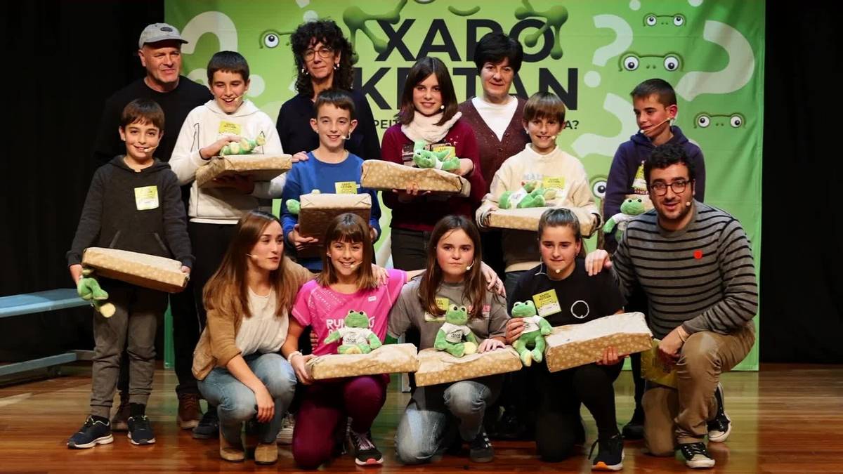 Gaztetxoen Xapokeitan lehiaketaren hirugarren edizioa, oso-osorik ikusgai