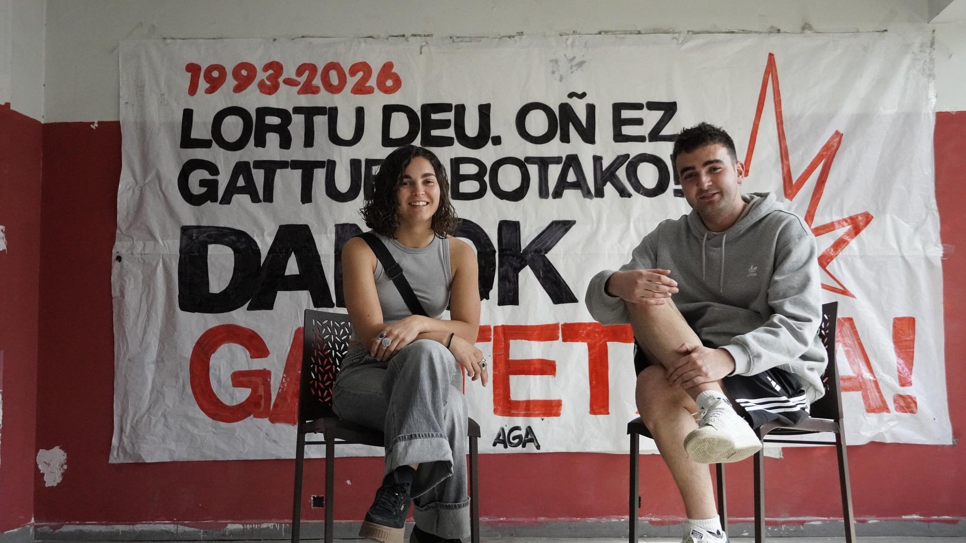 "Gaztetxearen proiektua finkoa da, eta aurrera egingo dugu"