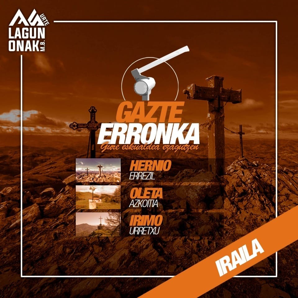 #GazteErronka: iraileko mendiak