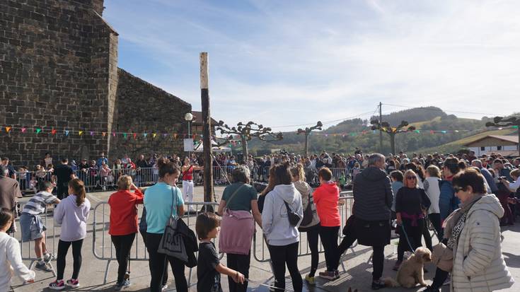 Eguzkipean, festa biribila Askizun