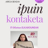 Ipuin kontaketa saioa, Maider Alcelayrekin