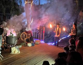 Gabonetako pertsonaiek bisita egingo dute aurten ere Baso magikora