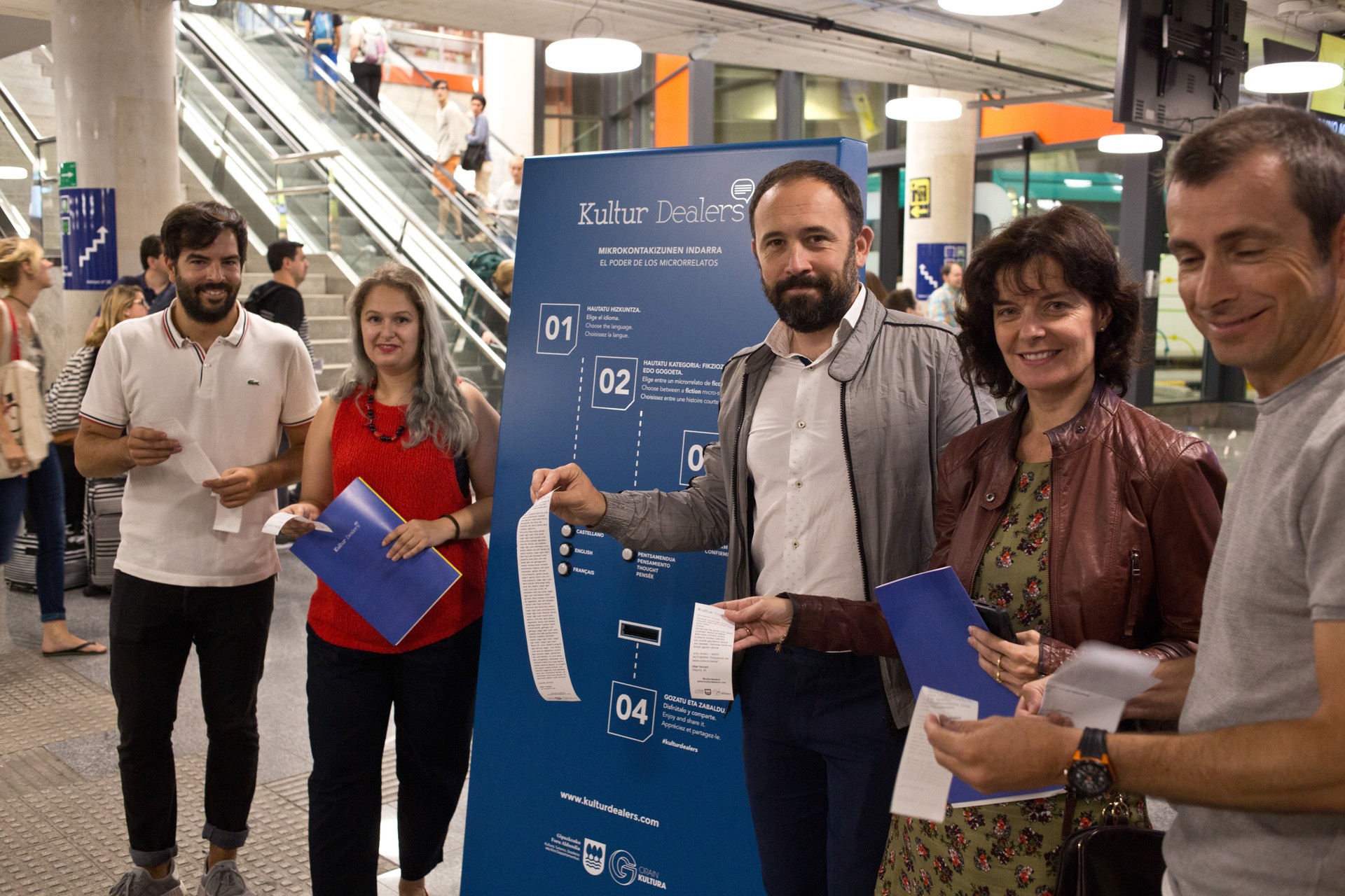 Kultur Dealers ekimeneko mikrokontakizunak eskuragarri izango dira Orioko tren geltokian, ostiraletik aurrera